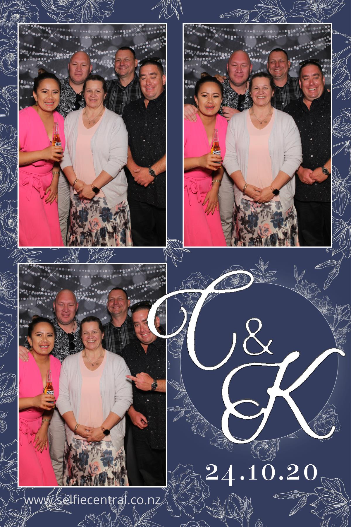 Christopher & Kataraina's wedding | View more photos from the event at gallery.photobooth.co.nz/u/SelfieCentral/Christopher-Katarainas-wedding